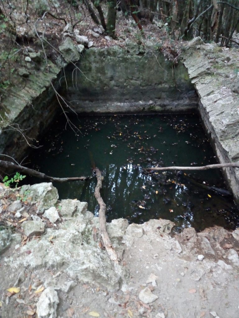 Cisterna del monastero di monte corvo