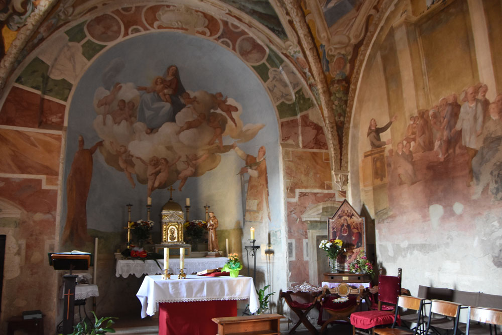 La cappella del Castello di Alviano