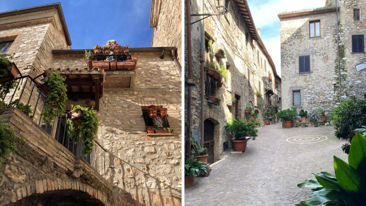Montecchio scorci del centro storico